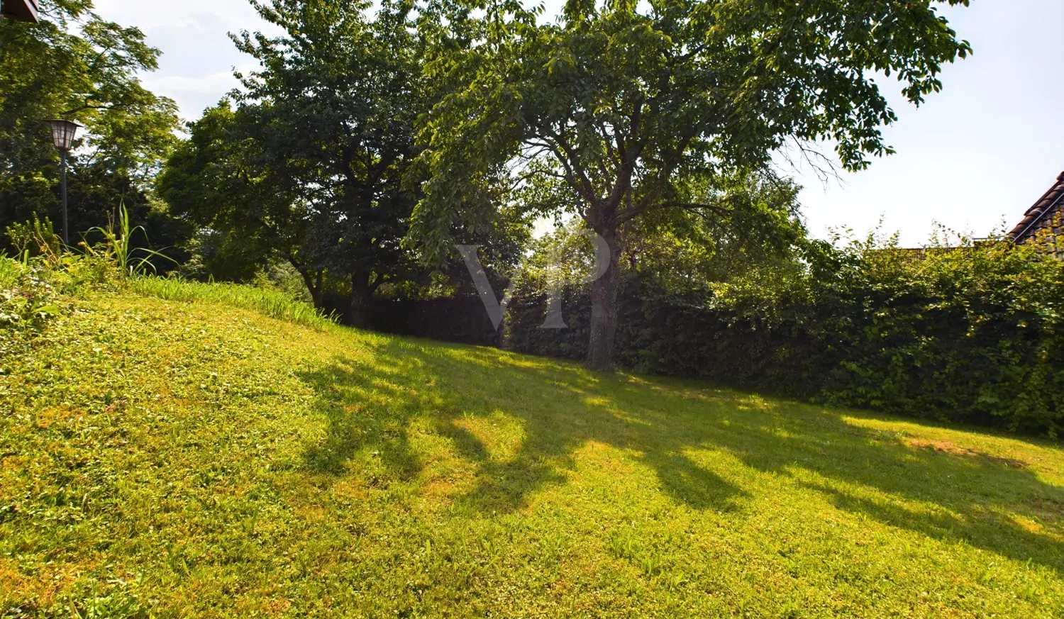 großzügiger Garten