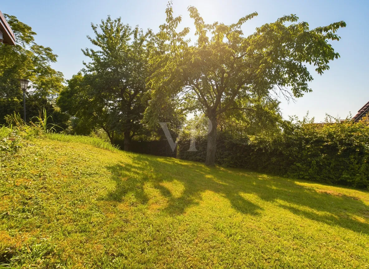 großzügiger Garten