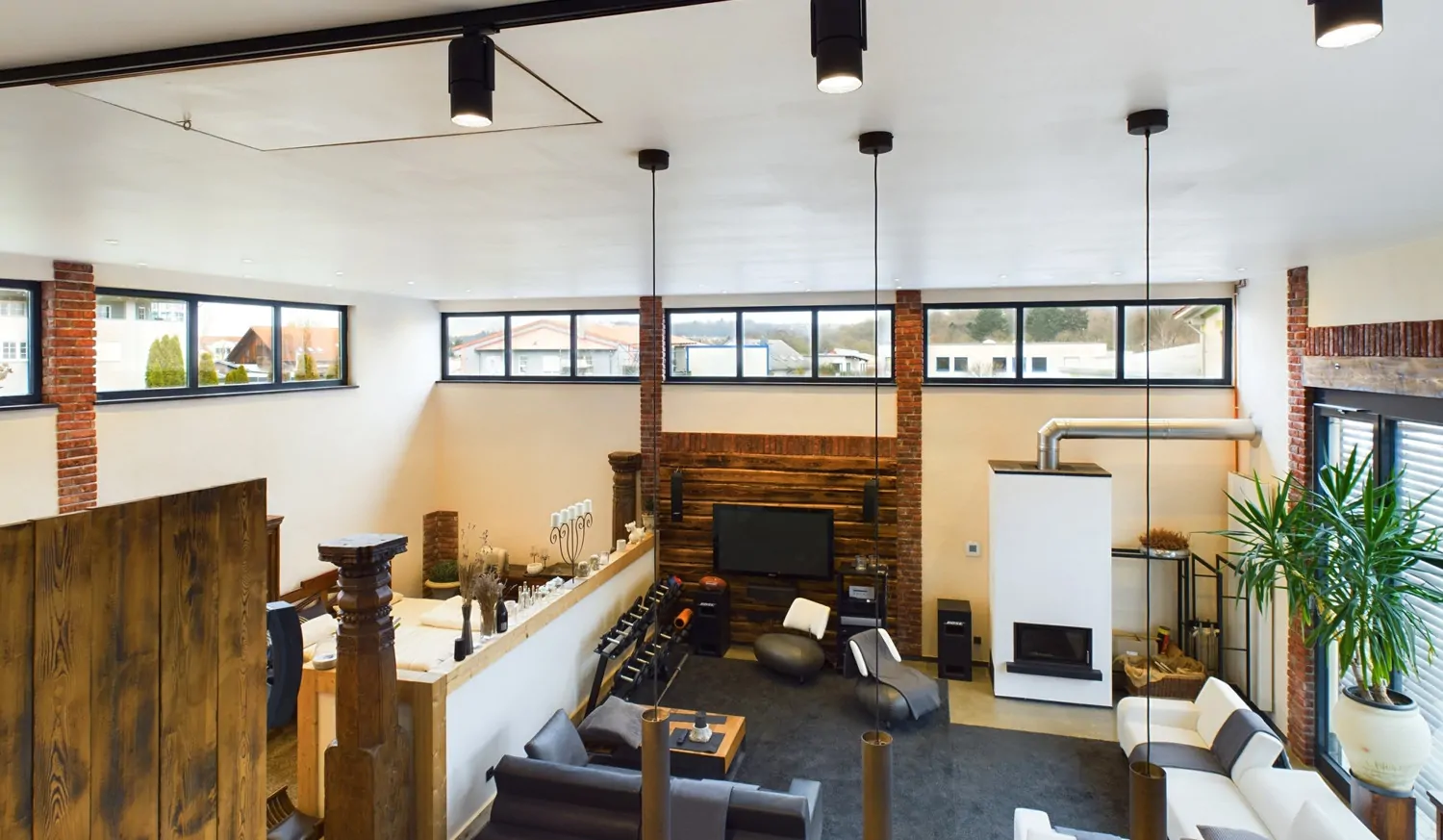 Blick von der Galerie