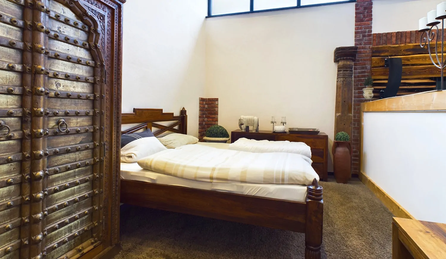 offener Schlafbereich