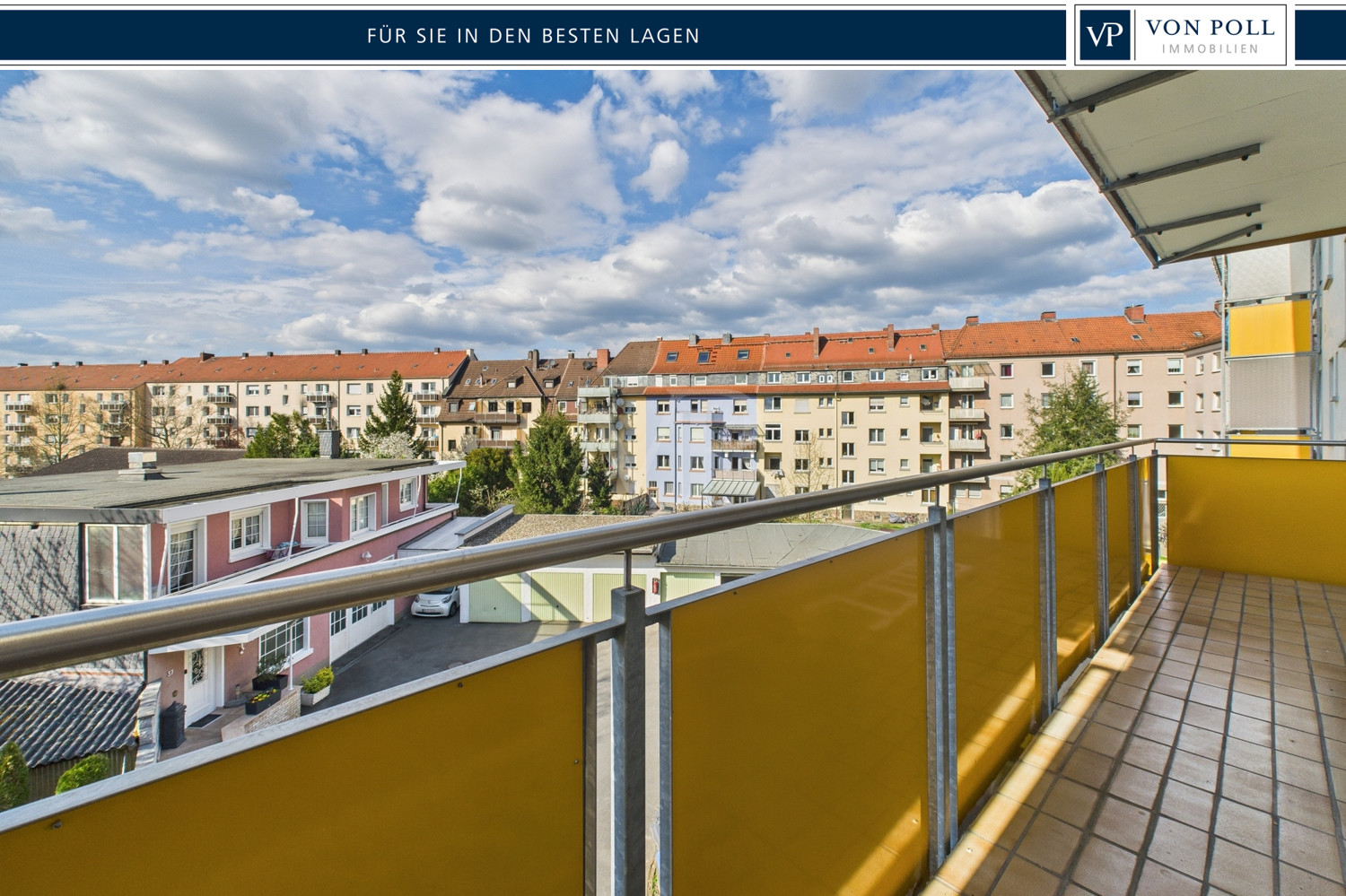 Balkon zum Innenhof