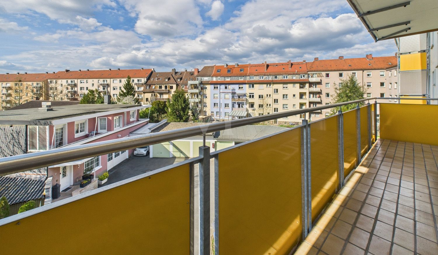 Balkon zum Innenhof