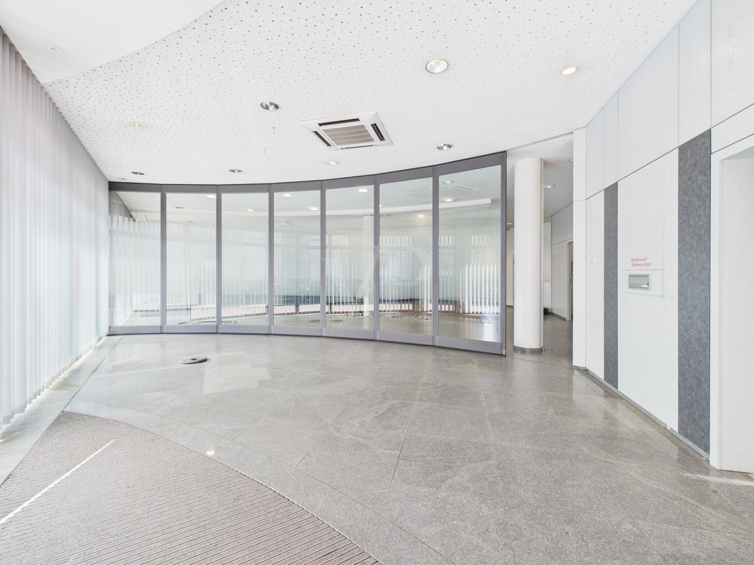 moderne Glasfronten