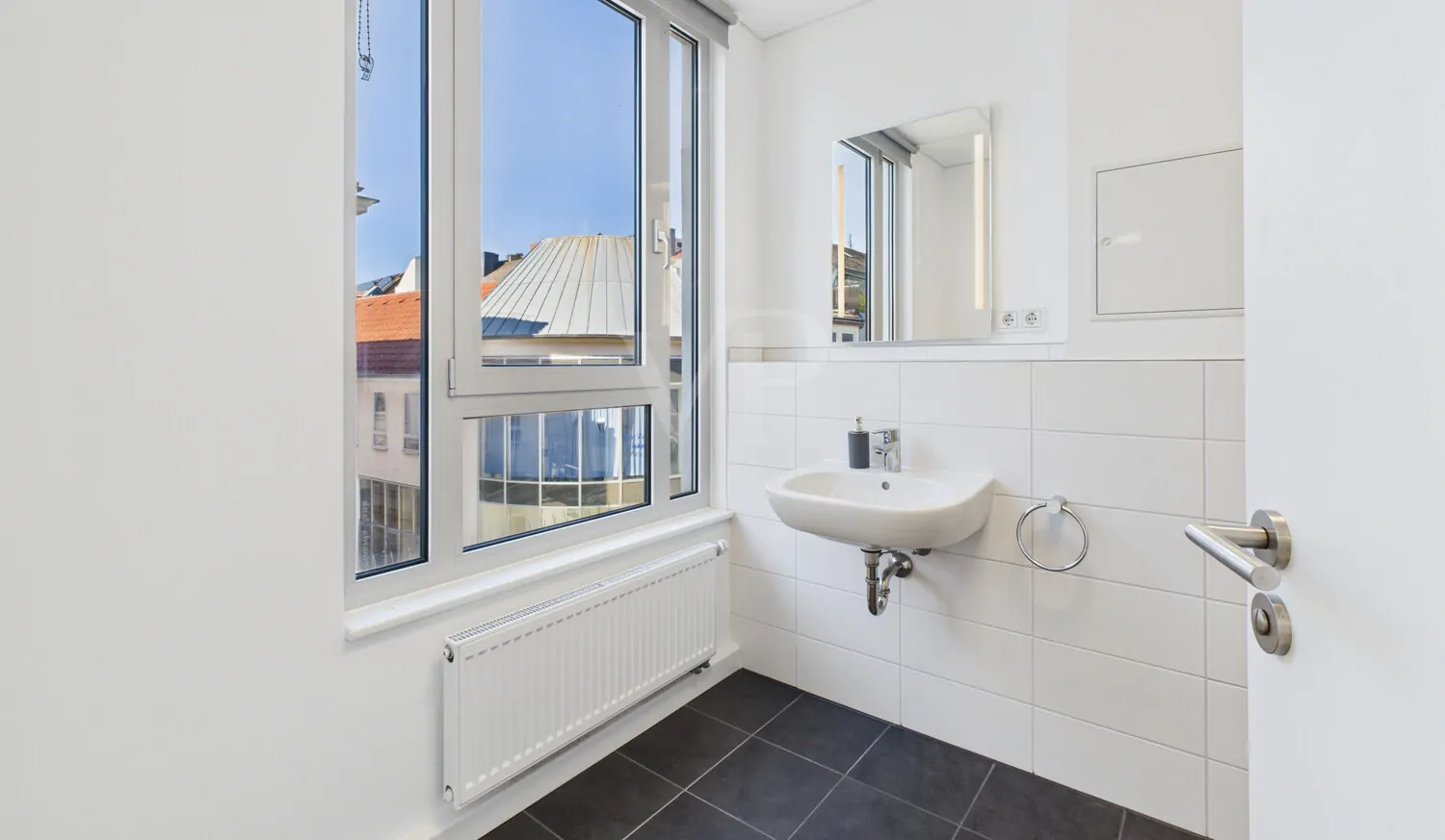 moderne Sanitäranlagen mit Dusche