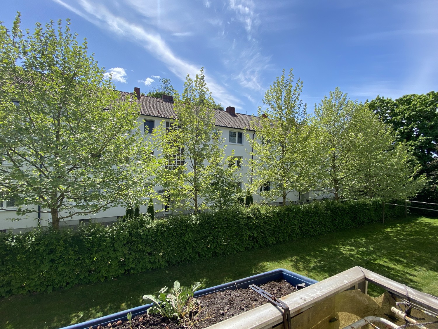 Balkon mit Südausrichtung