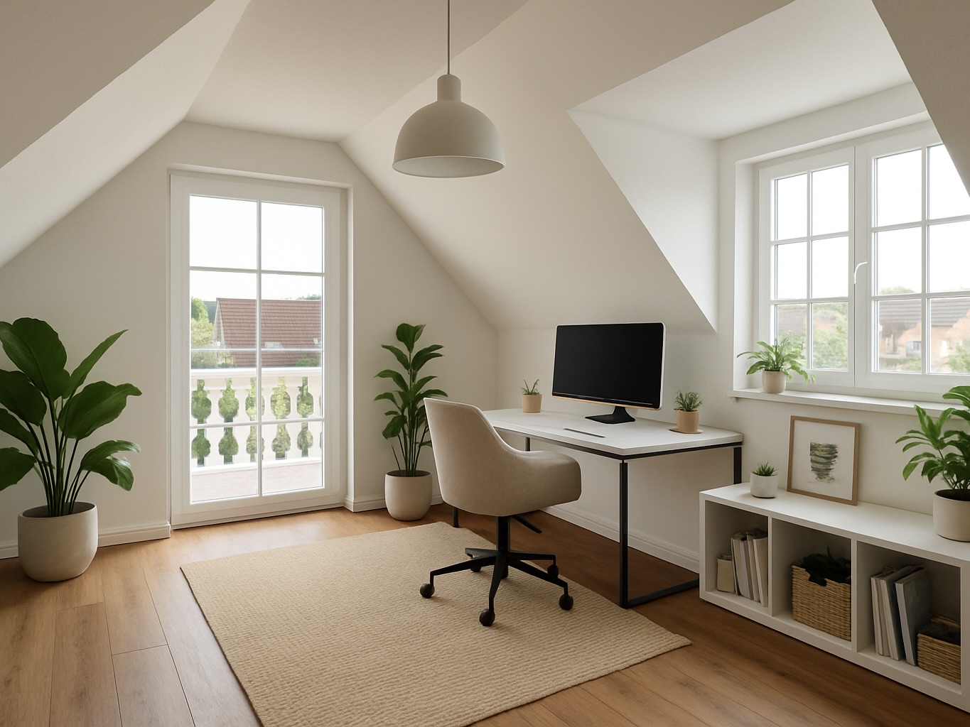 Arbeitszimmer Virtuell