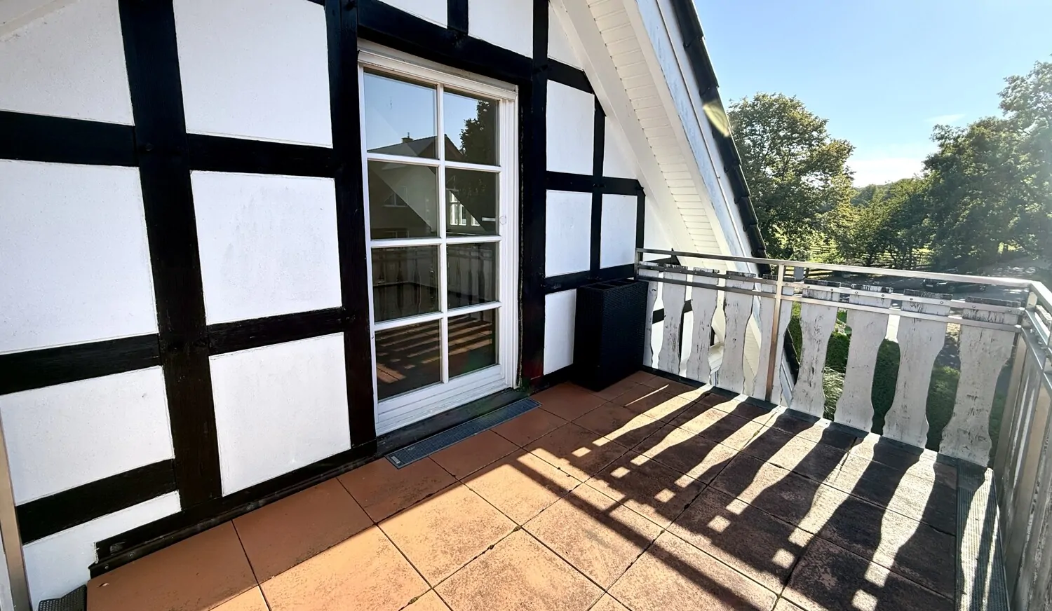 Balkon am Schlafzimmer