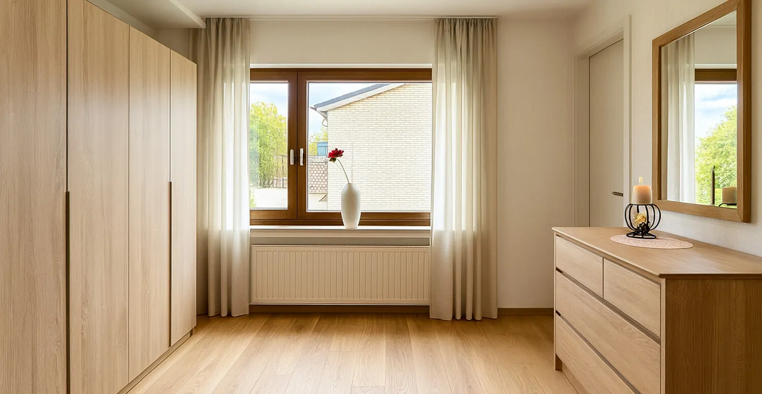 Ankleide virtuell möbeliert