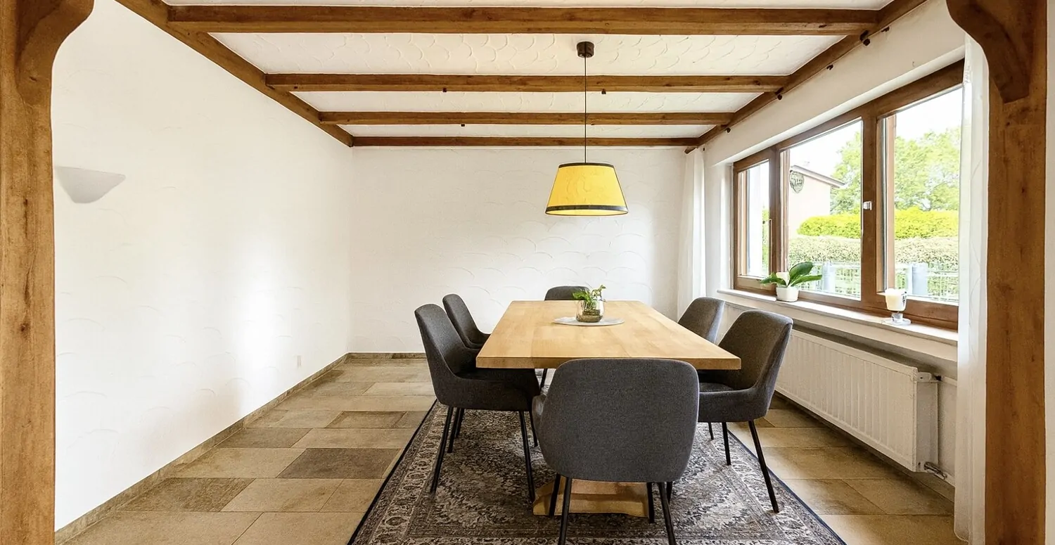 Essbereich EG virtuell möbeliert