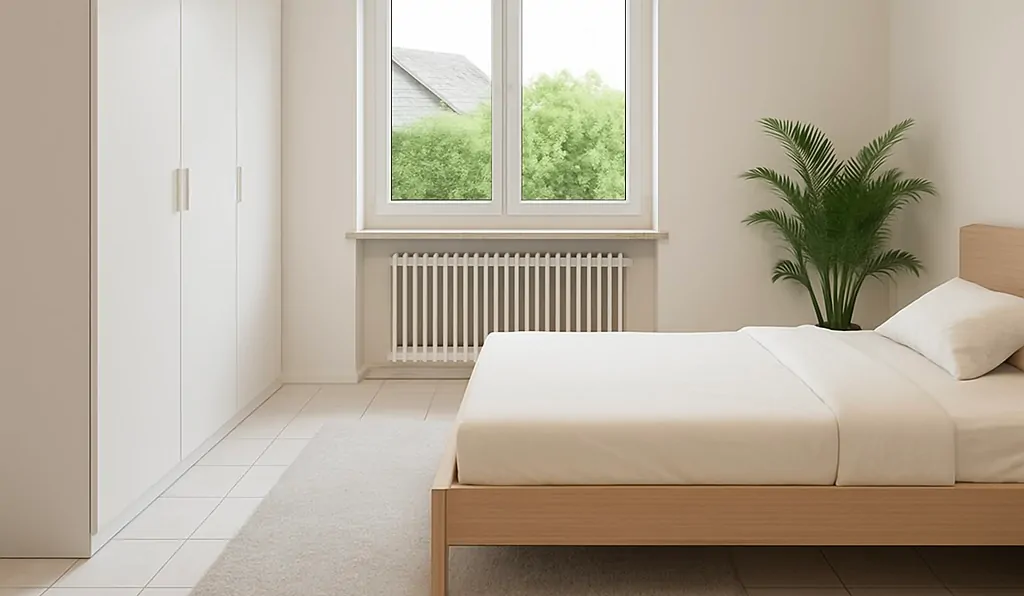 Schlafzimmer visuell