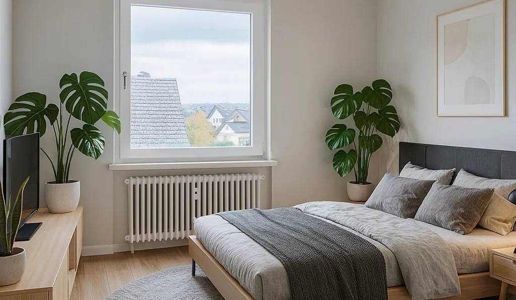 Schlafzimmer EG visuell