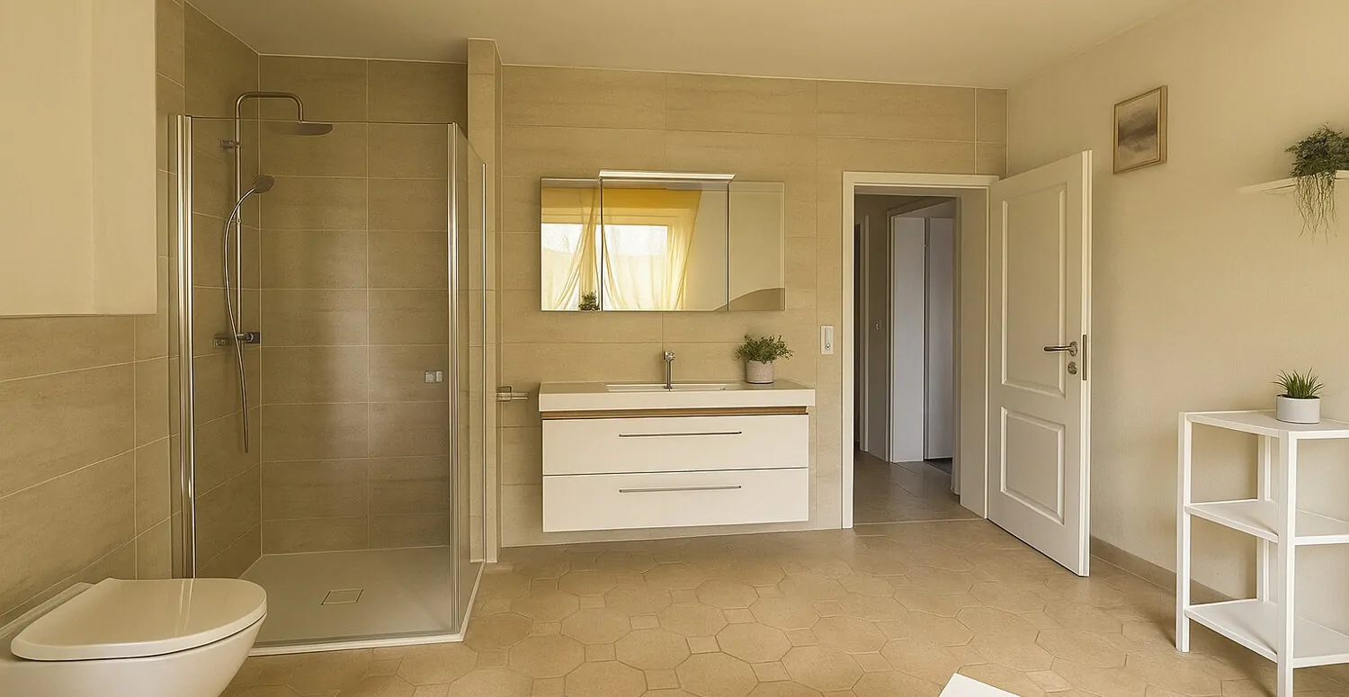 Bad virtuell modernisiert