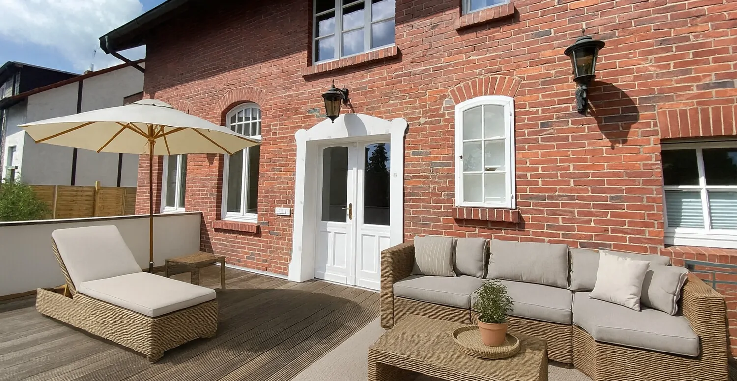 Balkon - virtuell möbliert