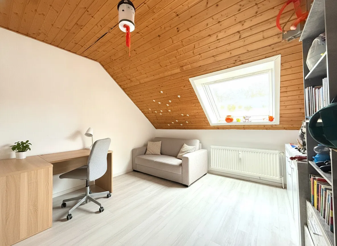 Büro - virtuell möbliert