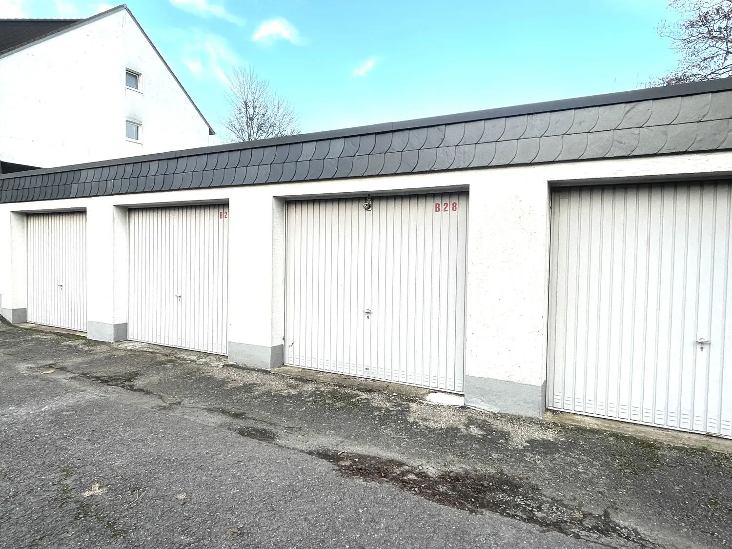 Ansicht Garage