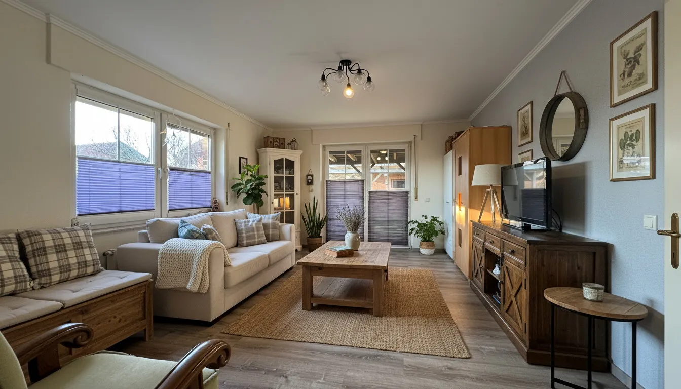 Wohnzimmer Erdgeschoss virtuell gestaltet