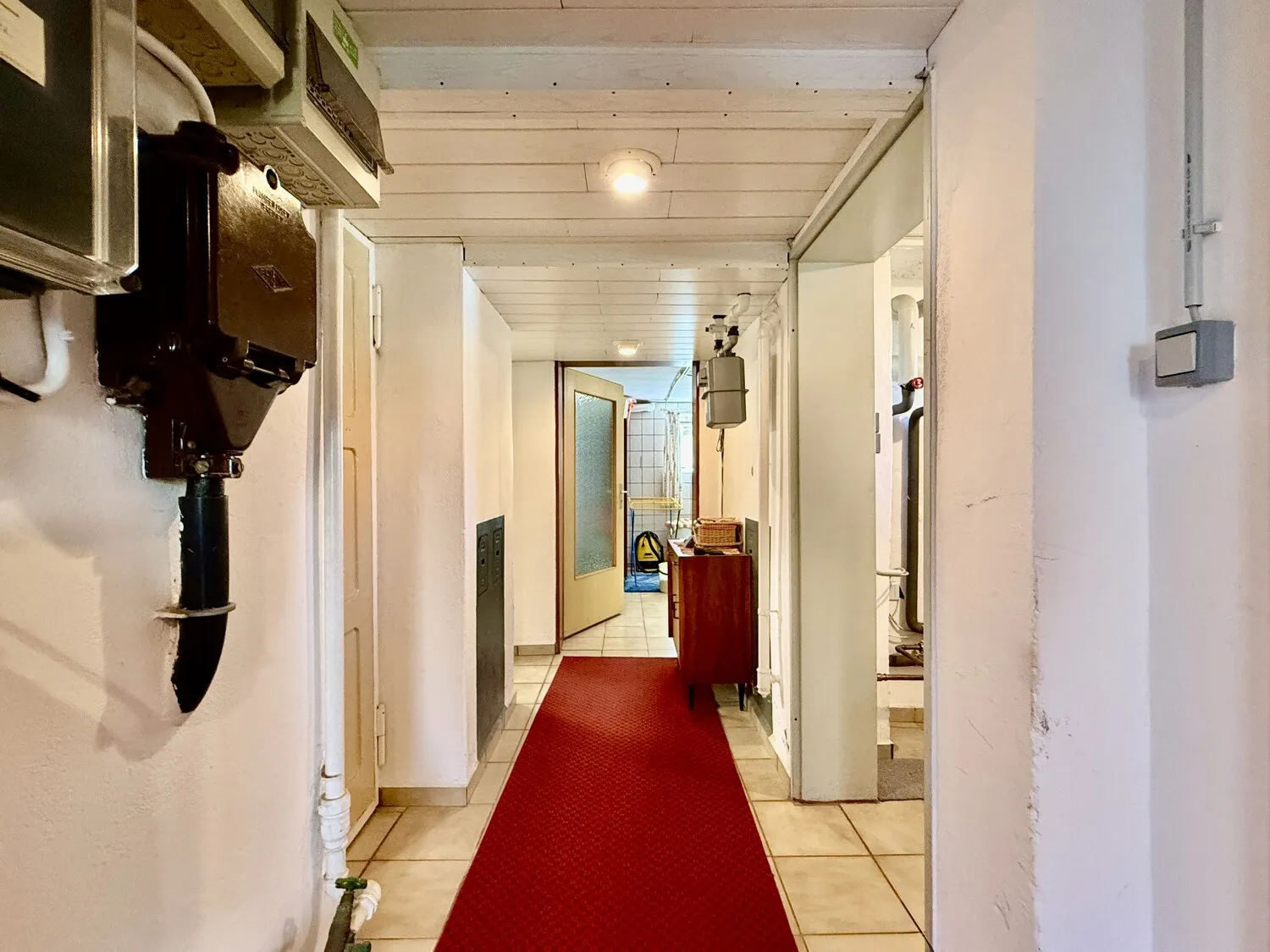Flur im Keller