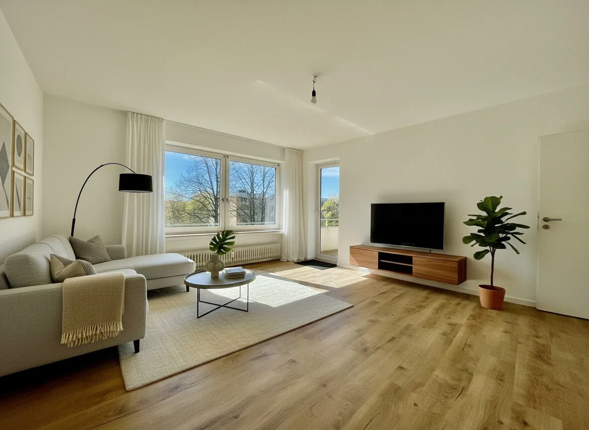 Helle und renovierte 4-Zimmer-Wohnung in ruhiger Lage - Photo 1