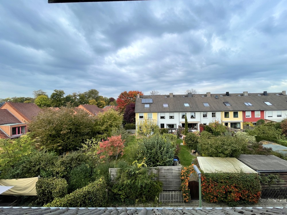 Blick aus dem Dachgeschoss