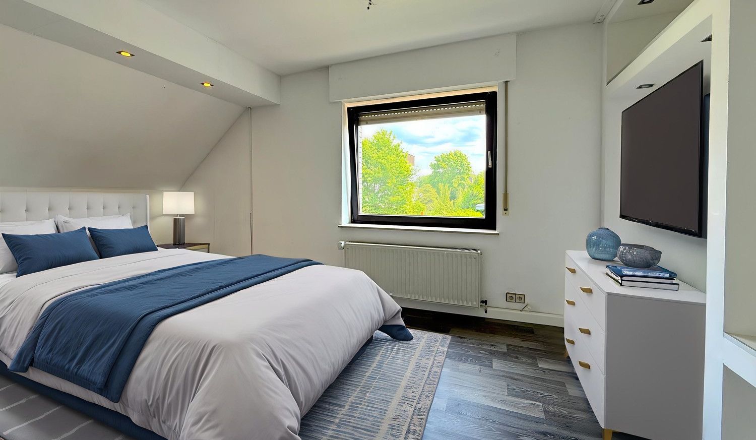 Schlafzimmer 2 virtuell möbliert