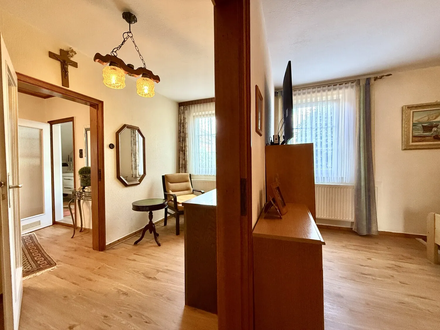 Schlafzimmer mit Ankleide