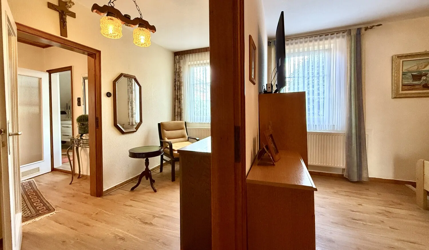 Schlafzimmer mit Ankleide