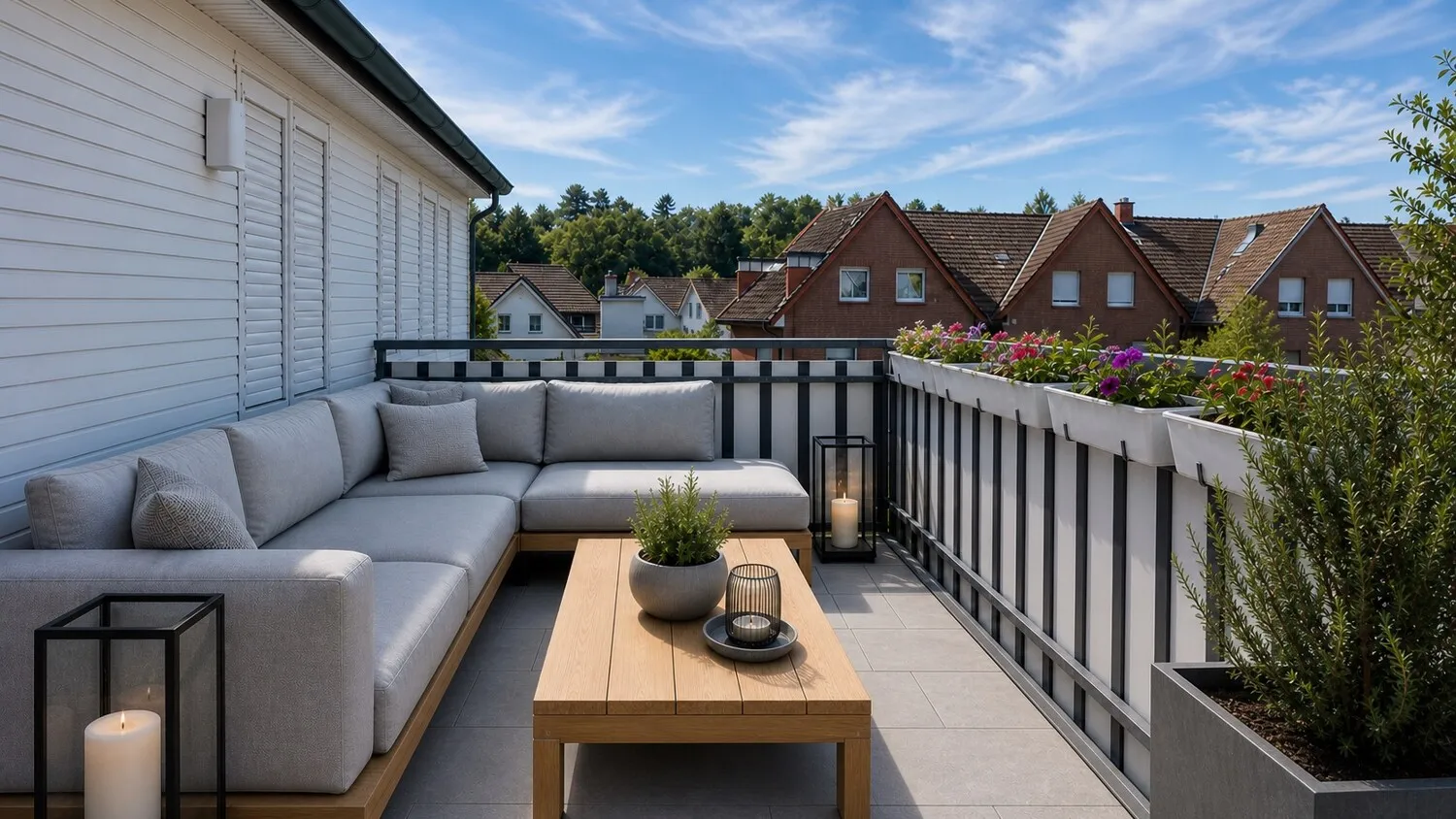 Schöne 4-Z-Dachgeschosswohnung mit toller Aussicht in ruhiger Wohnlage - Provisionsfrei - Foto 2