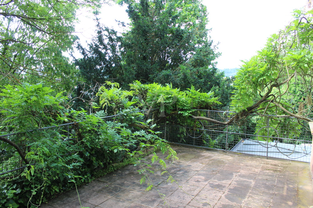 Ausblick Balkon