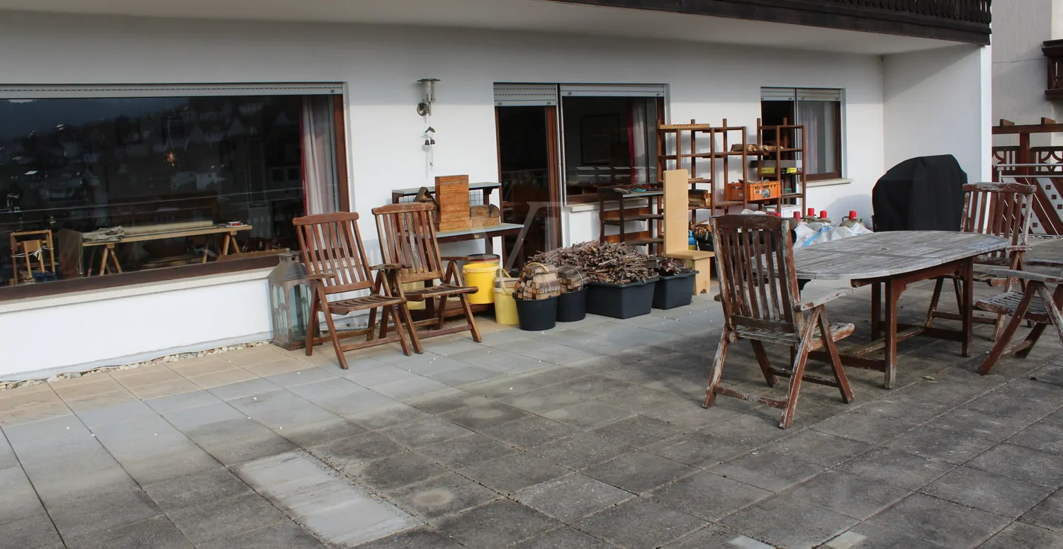 Ansicht von Terrasse