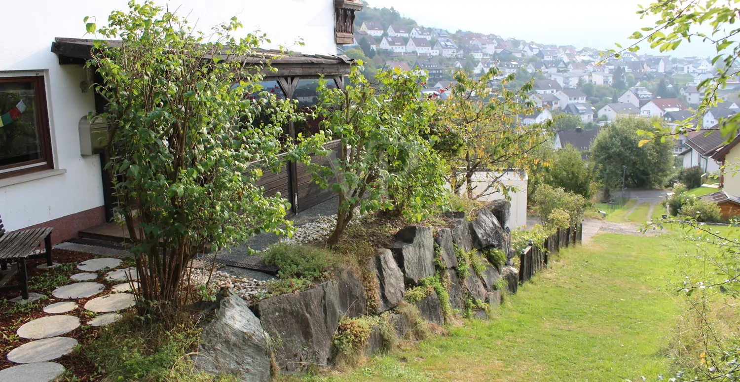 Seitenansicht Eingang