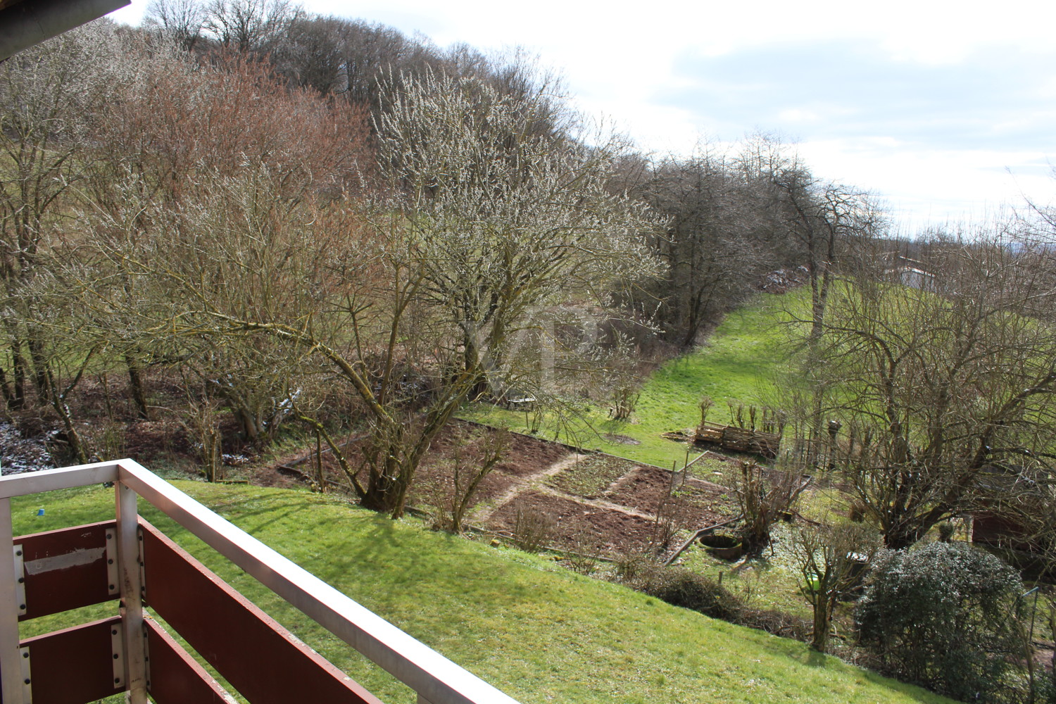 Ausblick Balkon