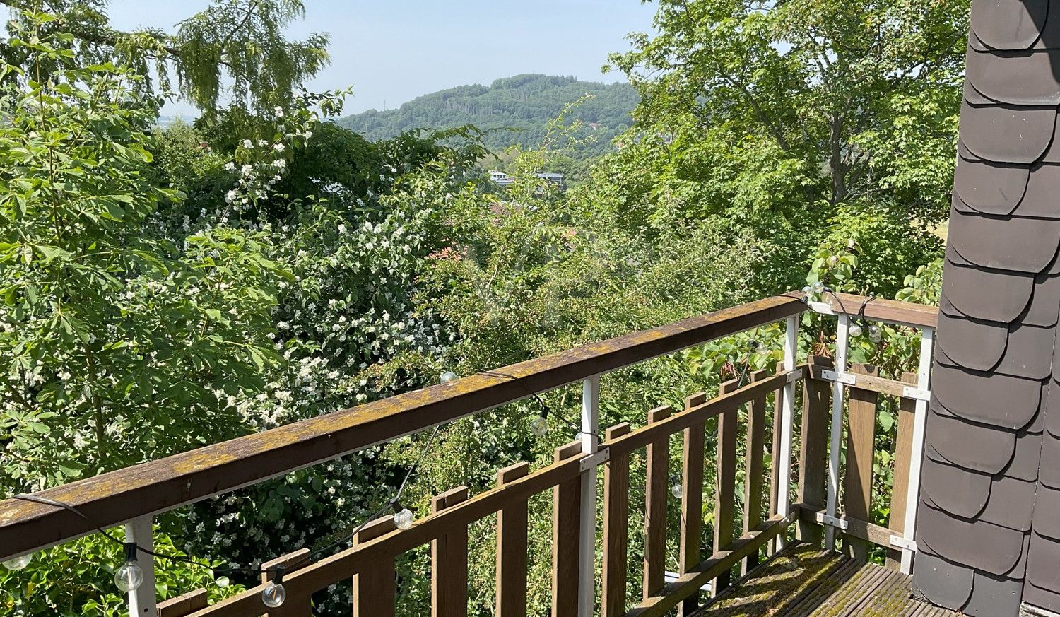 Ausblick Balkon