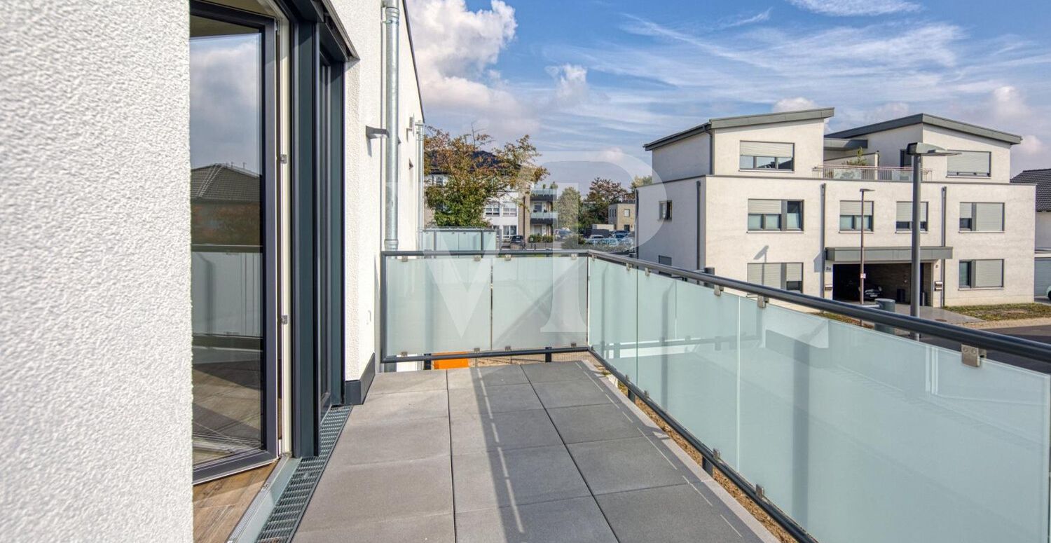 Aussicht vom Balkon
