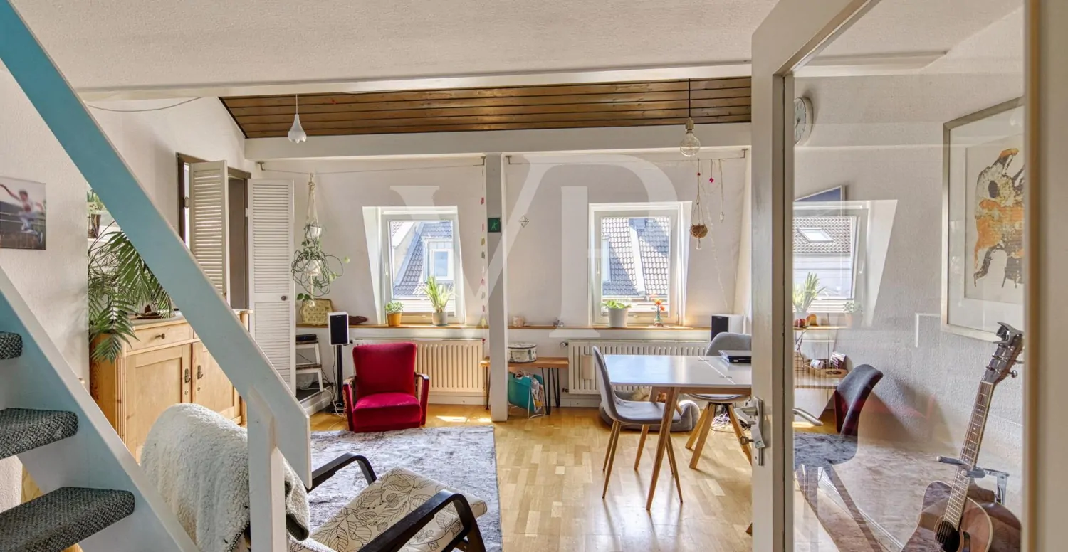 Daachgeschoss Wohnzimmer