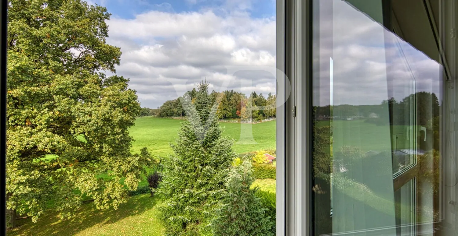 Blick aus dem Schlazimmer