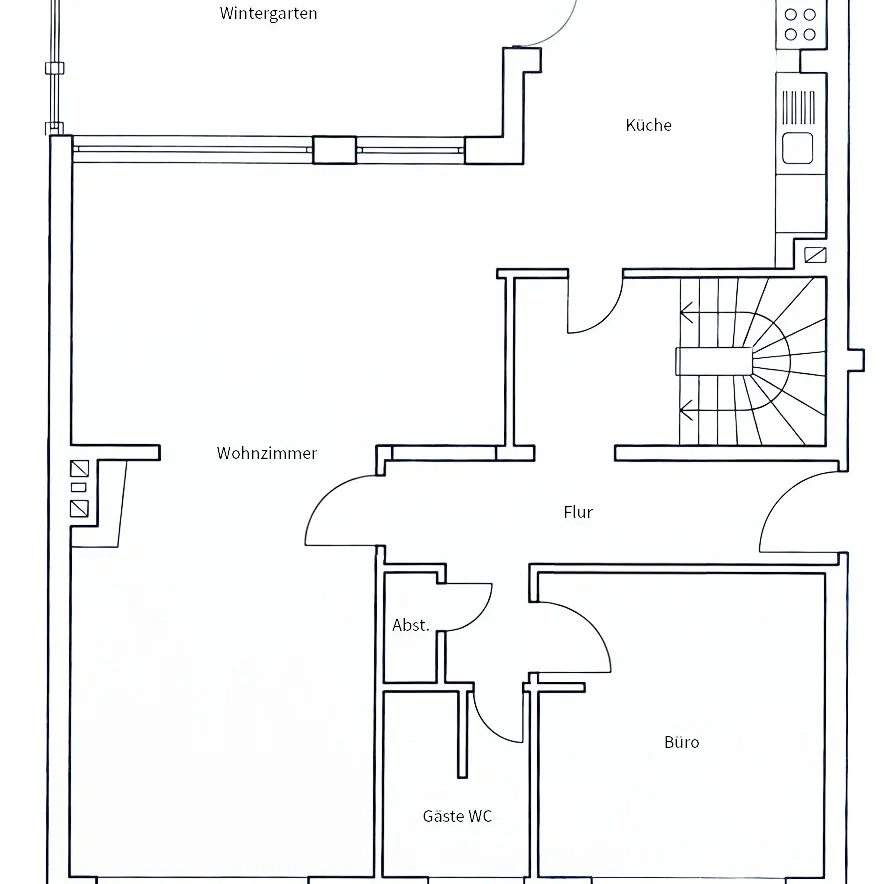Grundriss Erdgeschoss