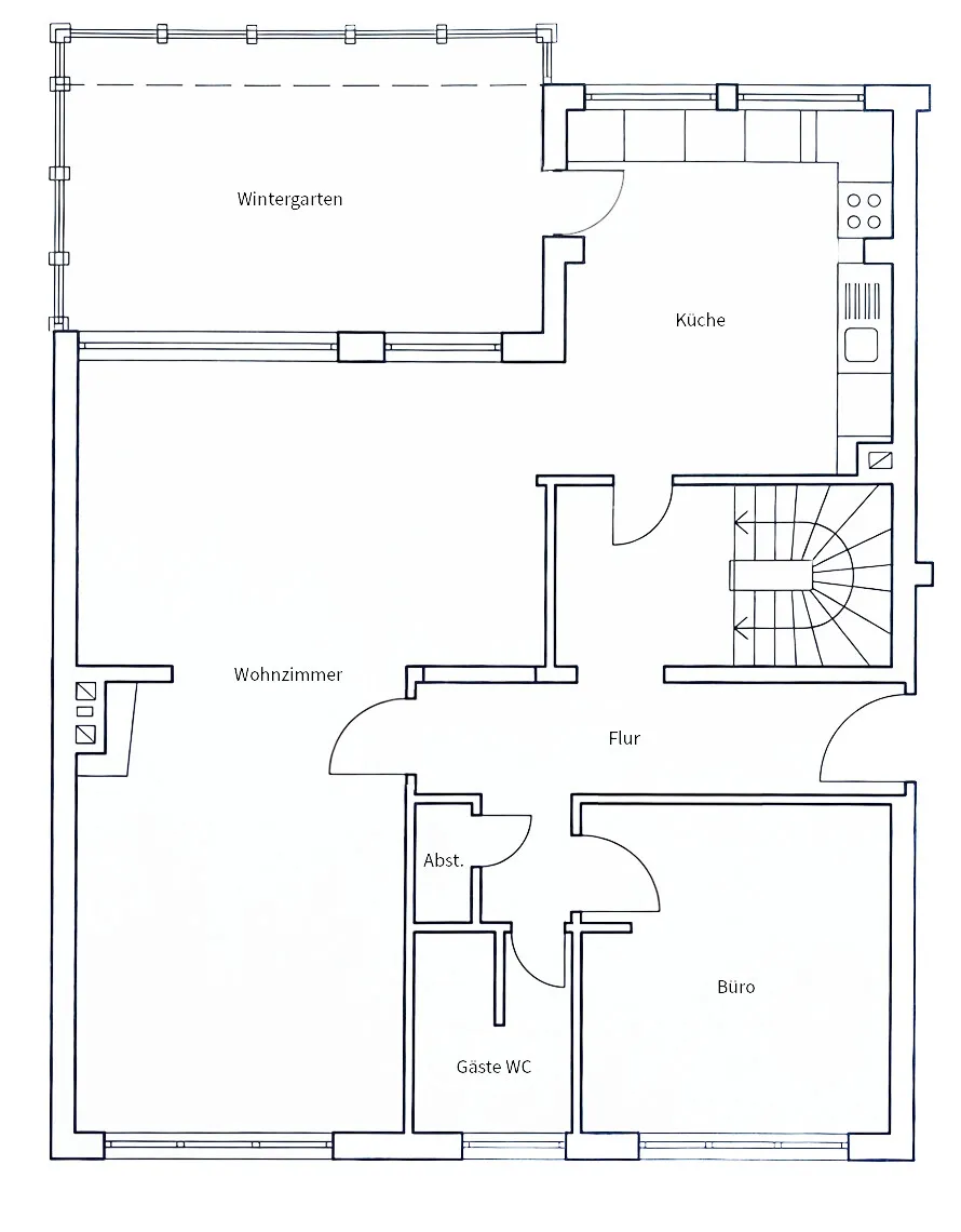 Grundriss Erdgeschoss