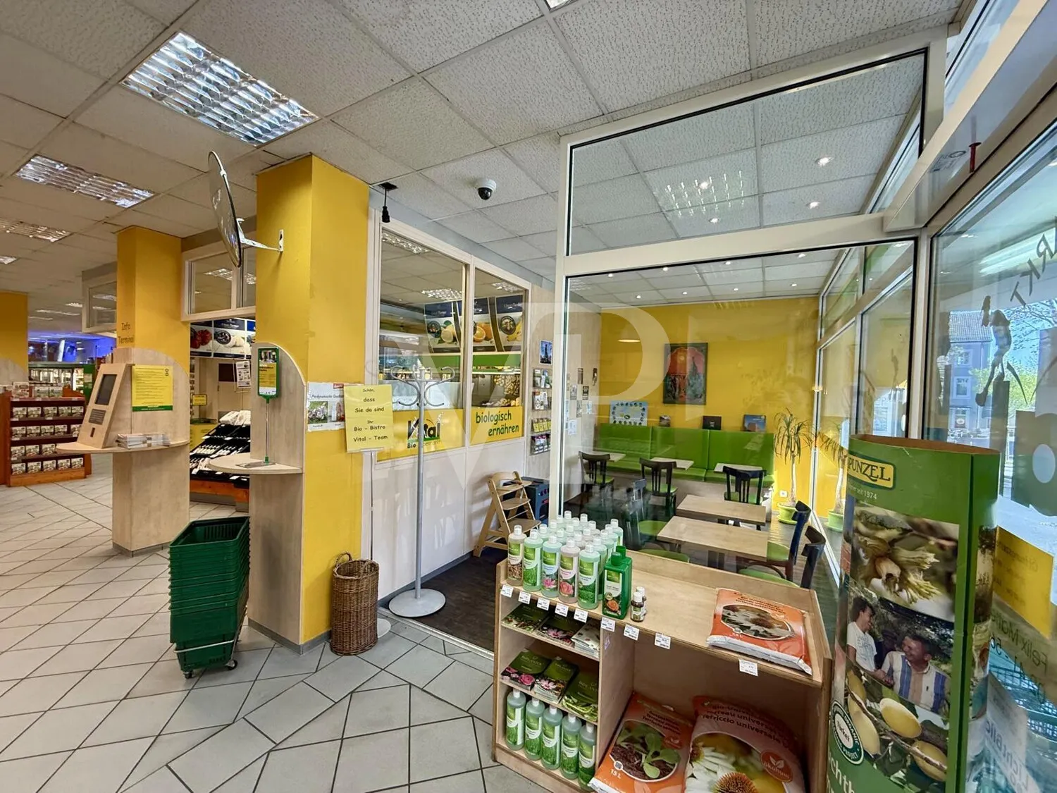 Sitzplätze Cafe