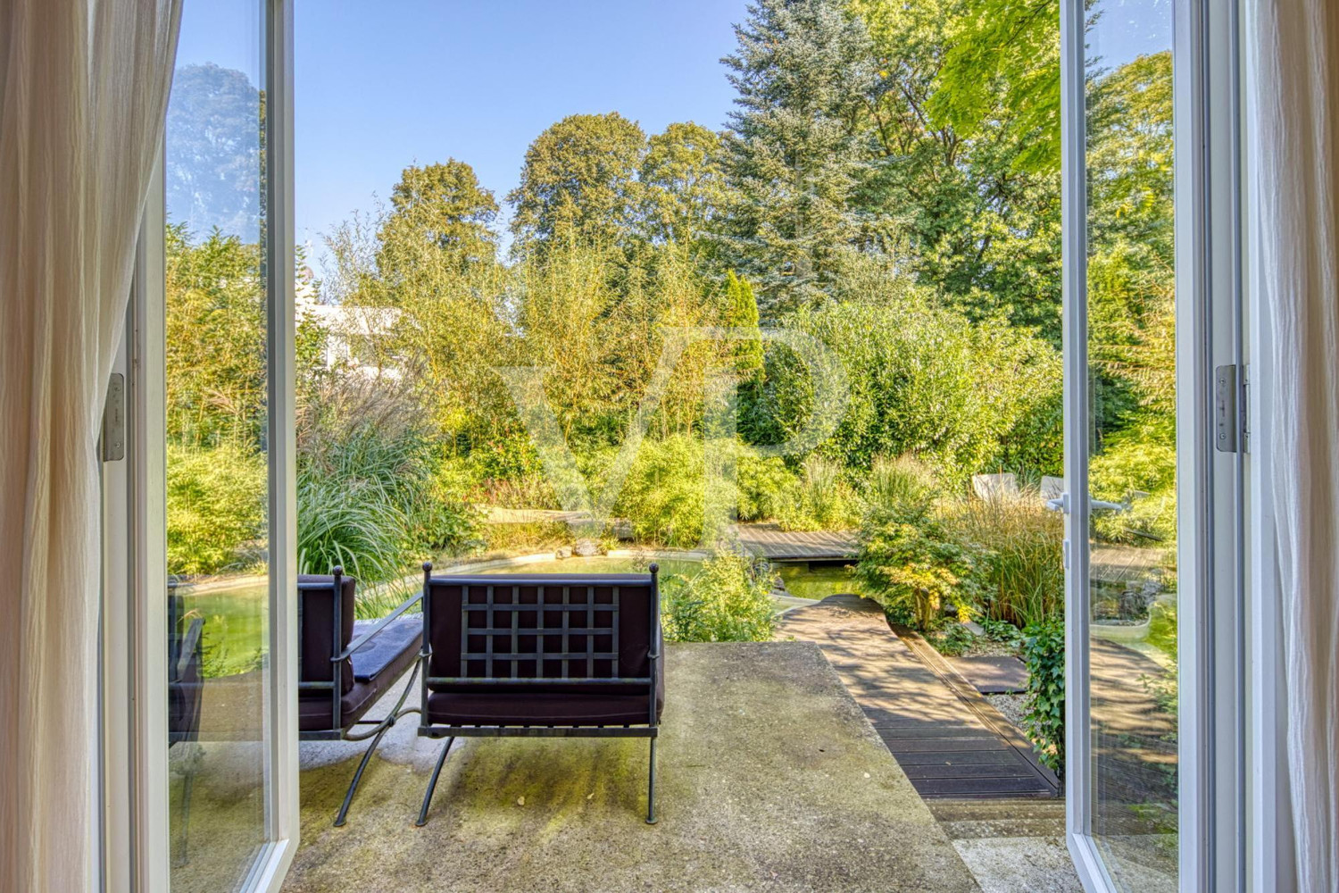 Terrasse Blick in den Garten