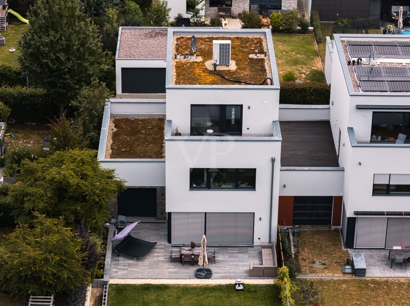 Hausrückseite
