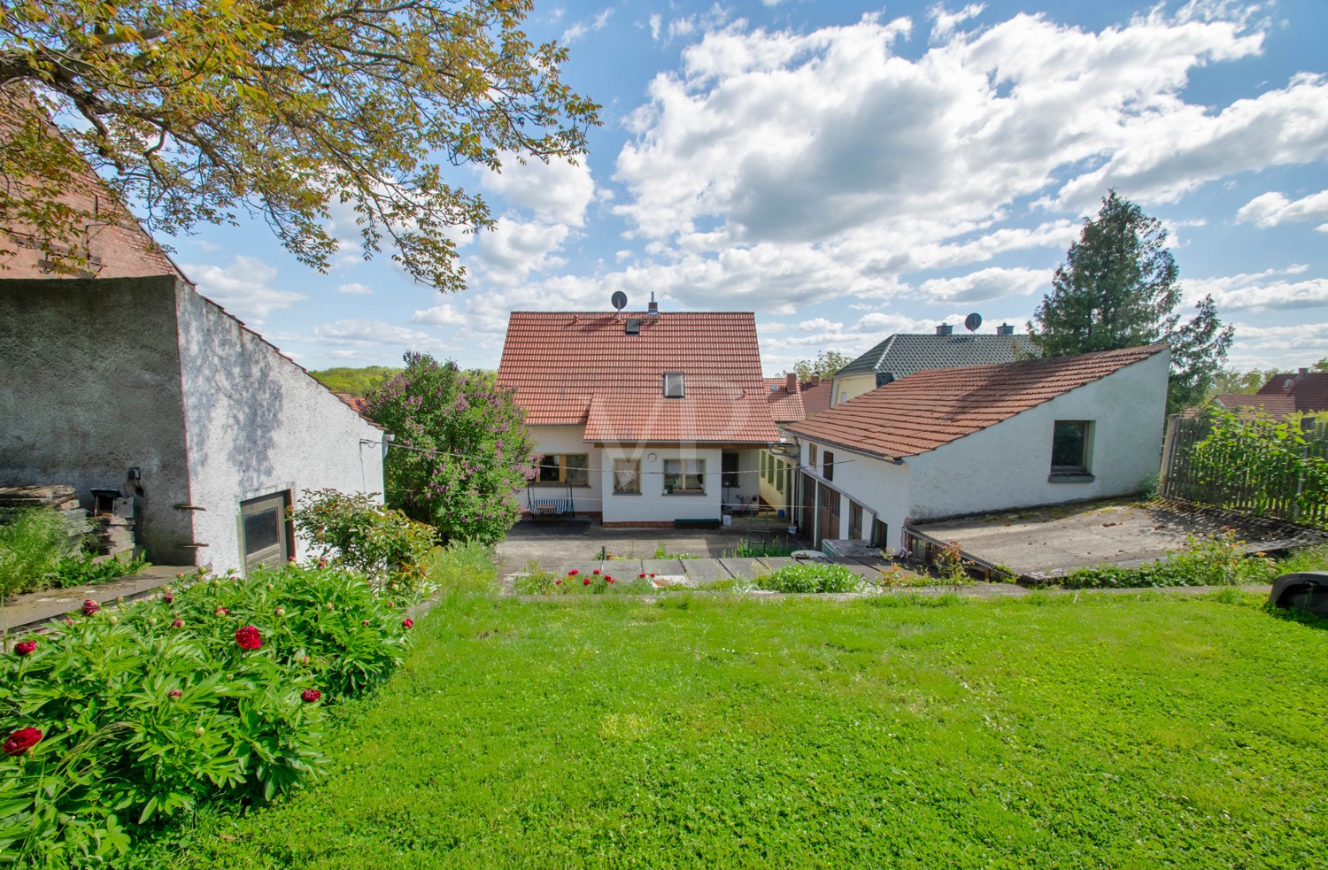 Blick vom Garten