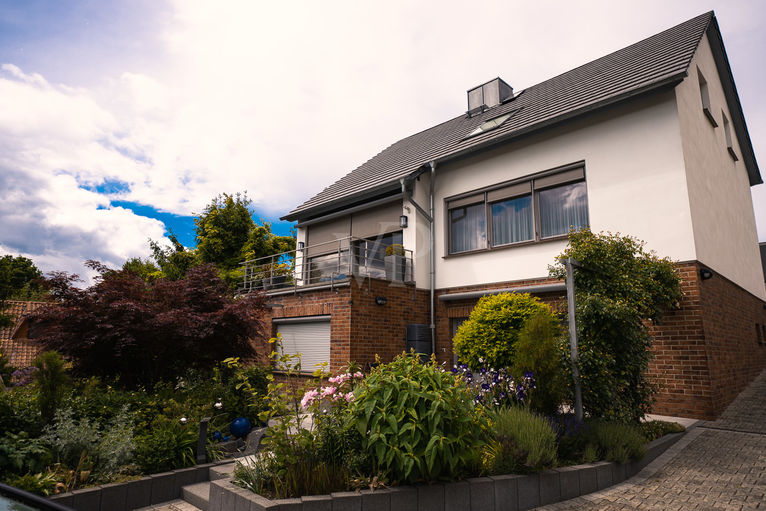 Hausrückseite