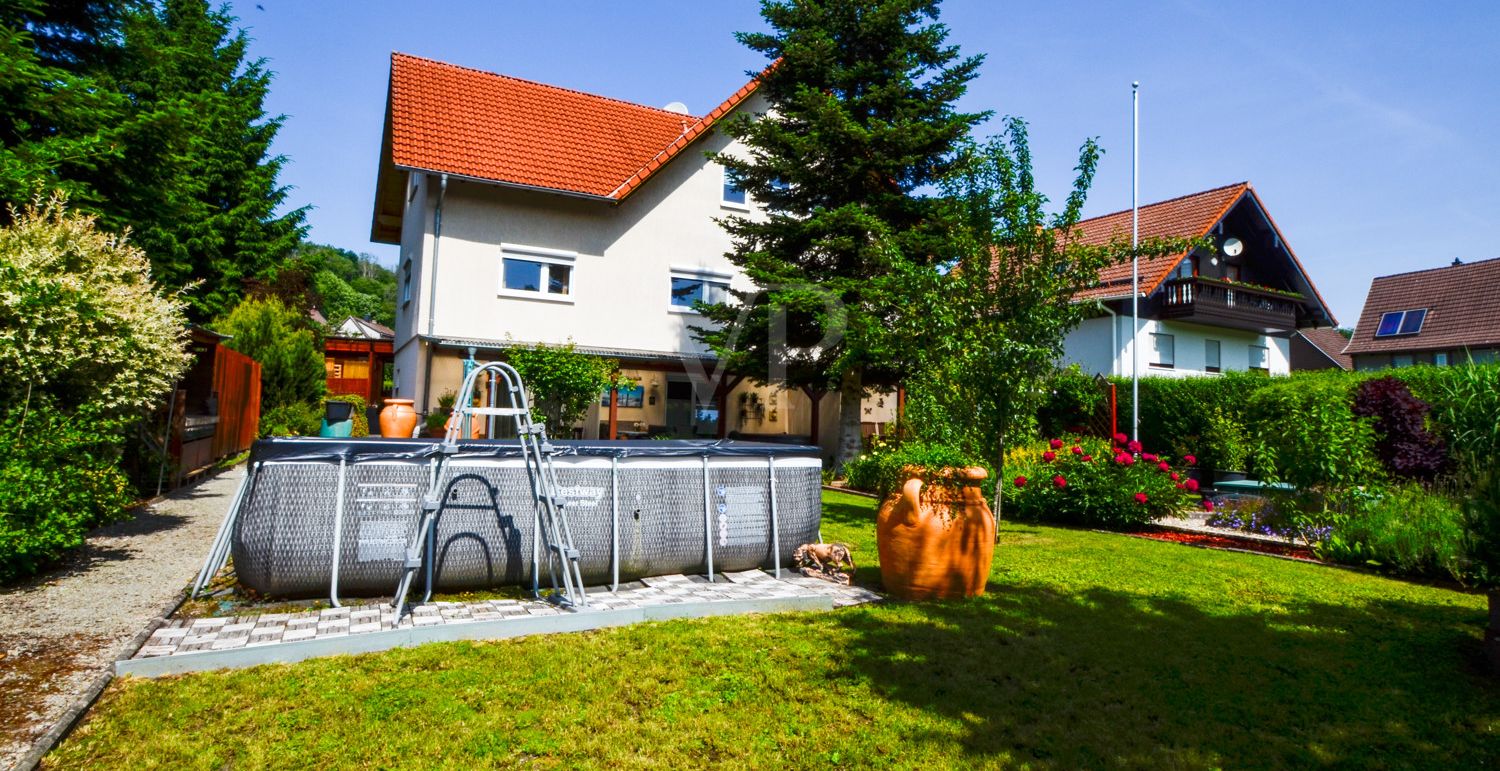 Ansicht Haus Garten