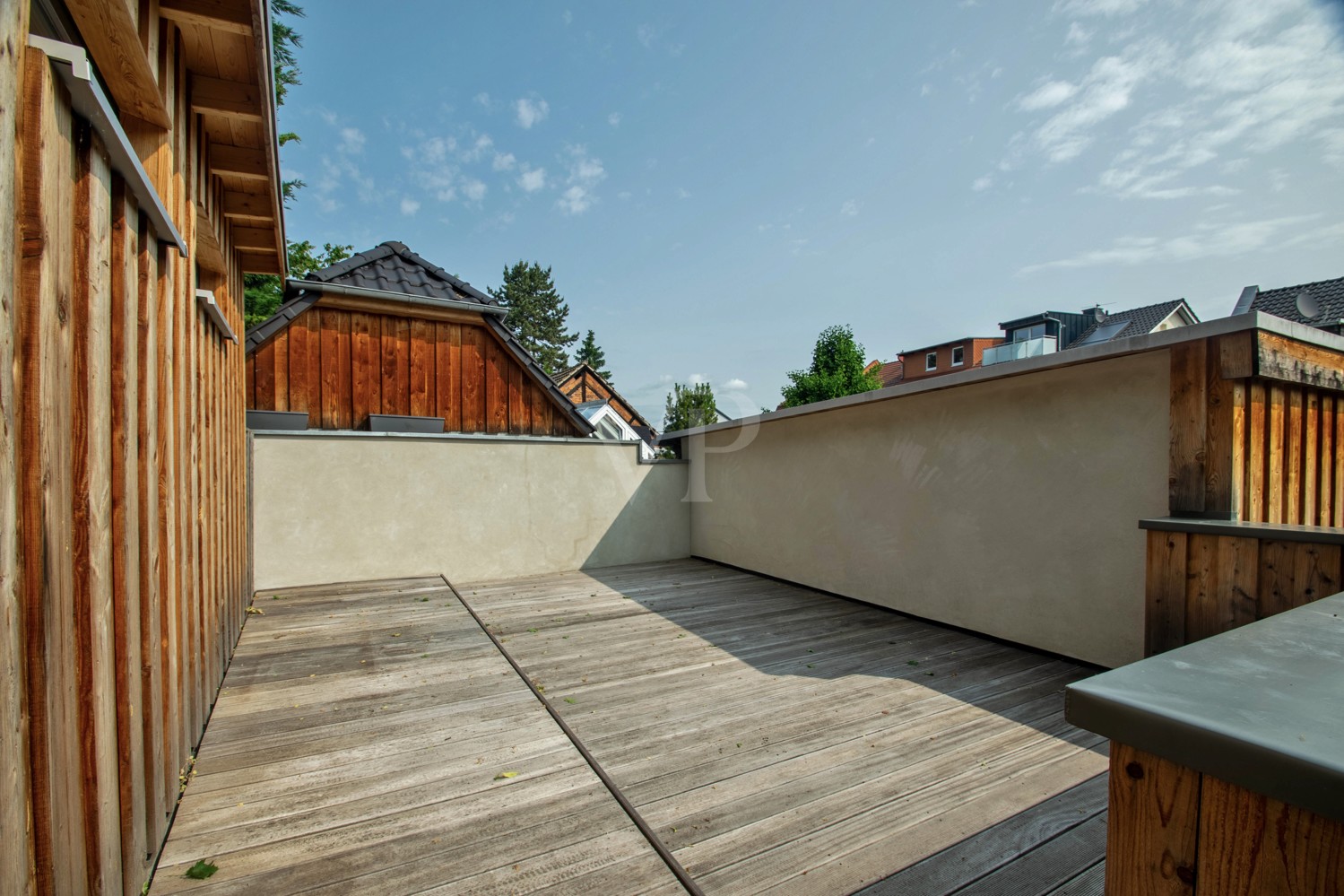 Uneinsehbare Terrasse