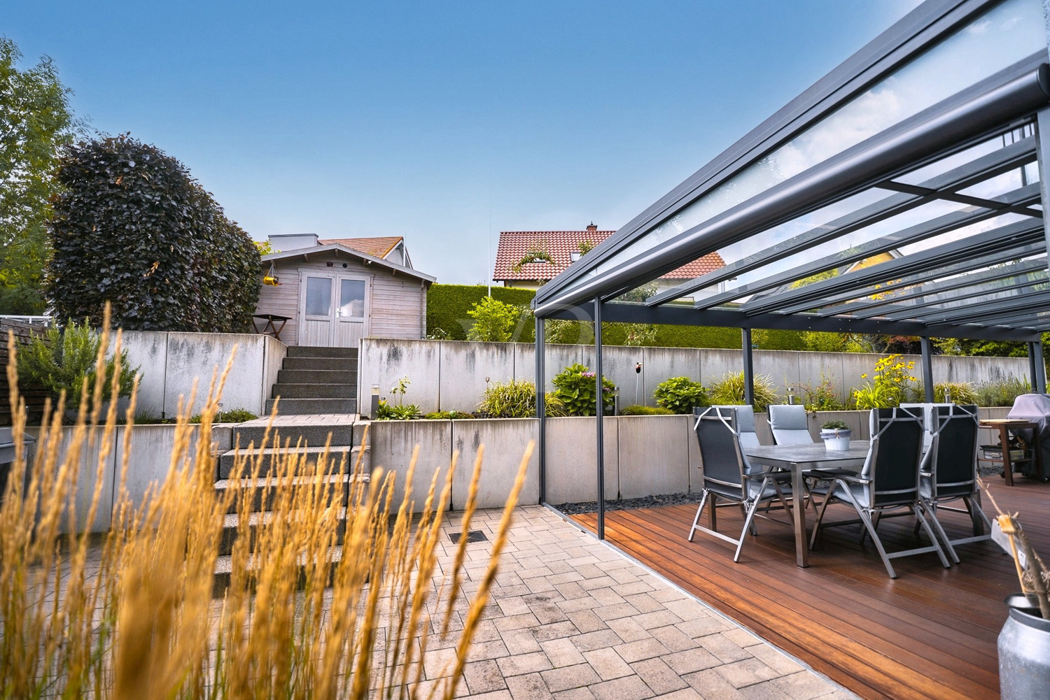 Blick in den Garten