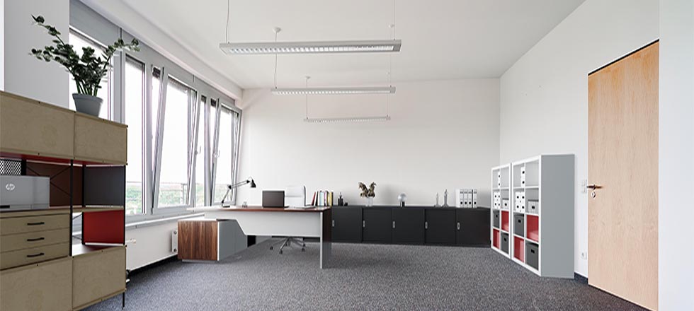 Büro-moebeliert