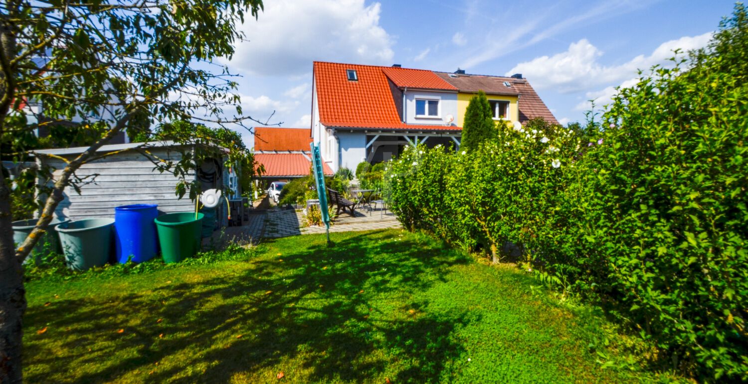 Blick vom Garten