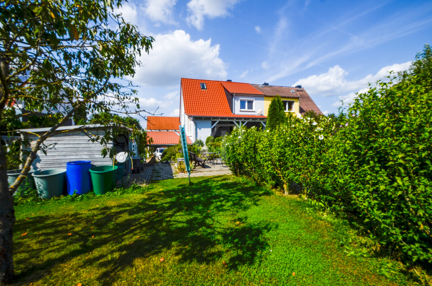 Blick vom Garten