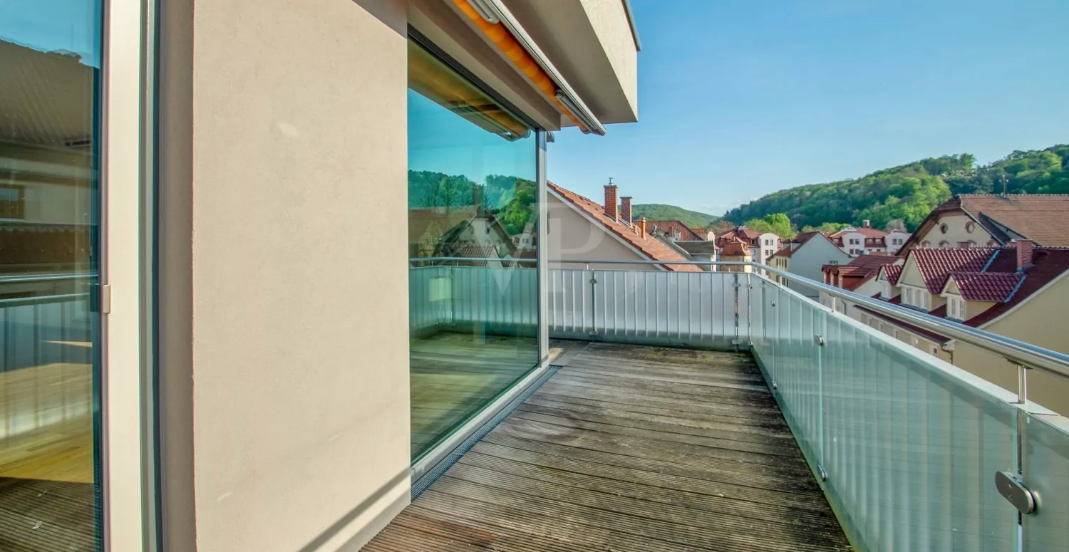 Terrasse in Süd-Westausrichtung