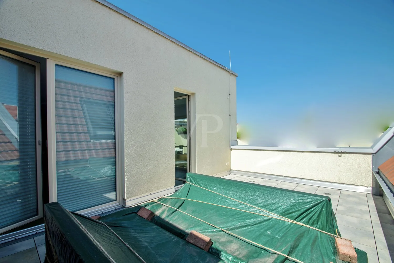 Dachterrasse mit Whirlpool